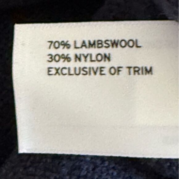 Duluth Men's Lambswool Crew Sweater Navy Large Tall NWT - Picture 6 of 7